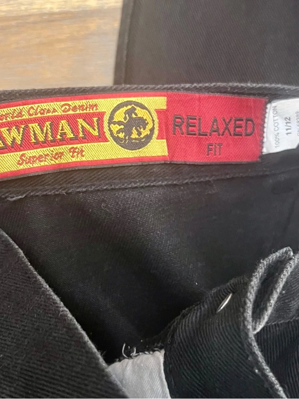 Vintage Lawman Western Jeans Womens 11/12  Relaxed Fit High Rise Cowboy Chix 90s - Picture 6 of 11